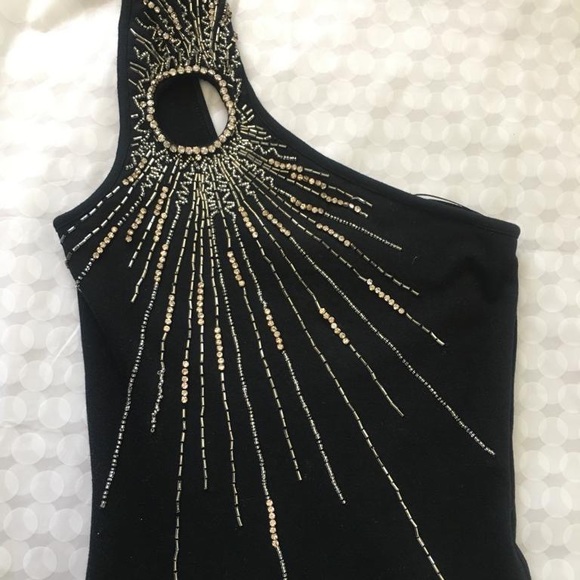 Sparkling Black Mini Dress by Kate Moss, Night Out, Cocktail Dress, Brand New - Picture 4 of 6